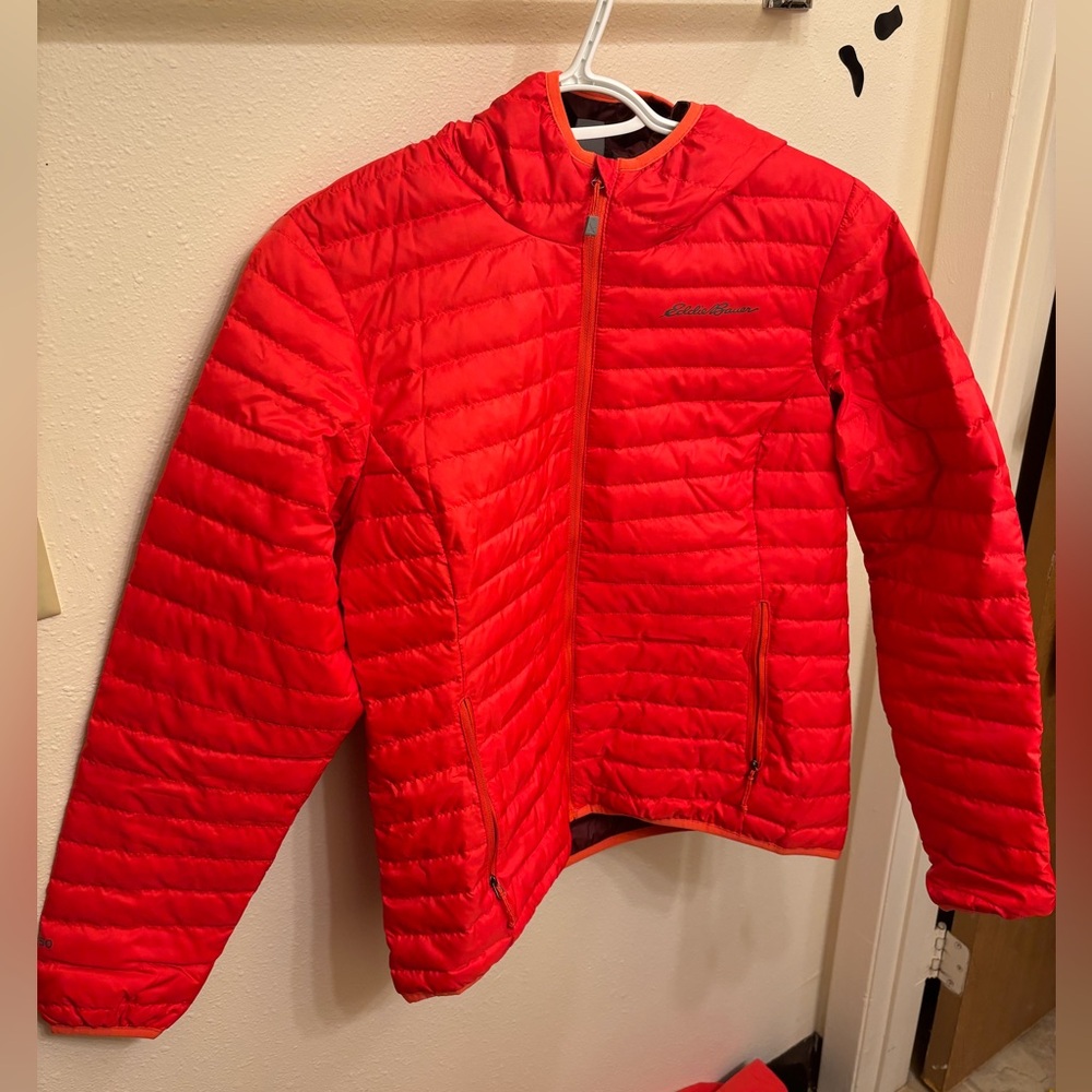 Microlight hooded jacket